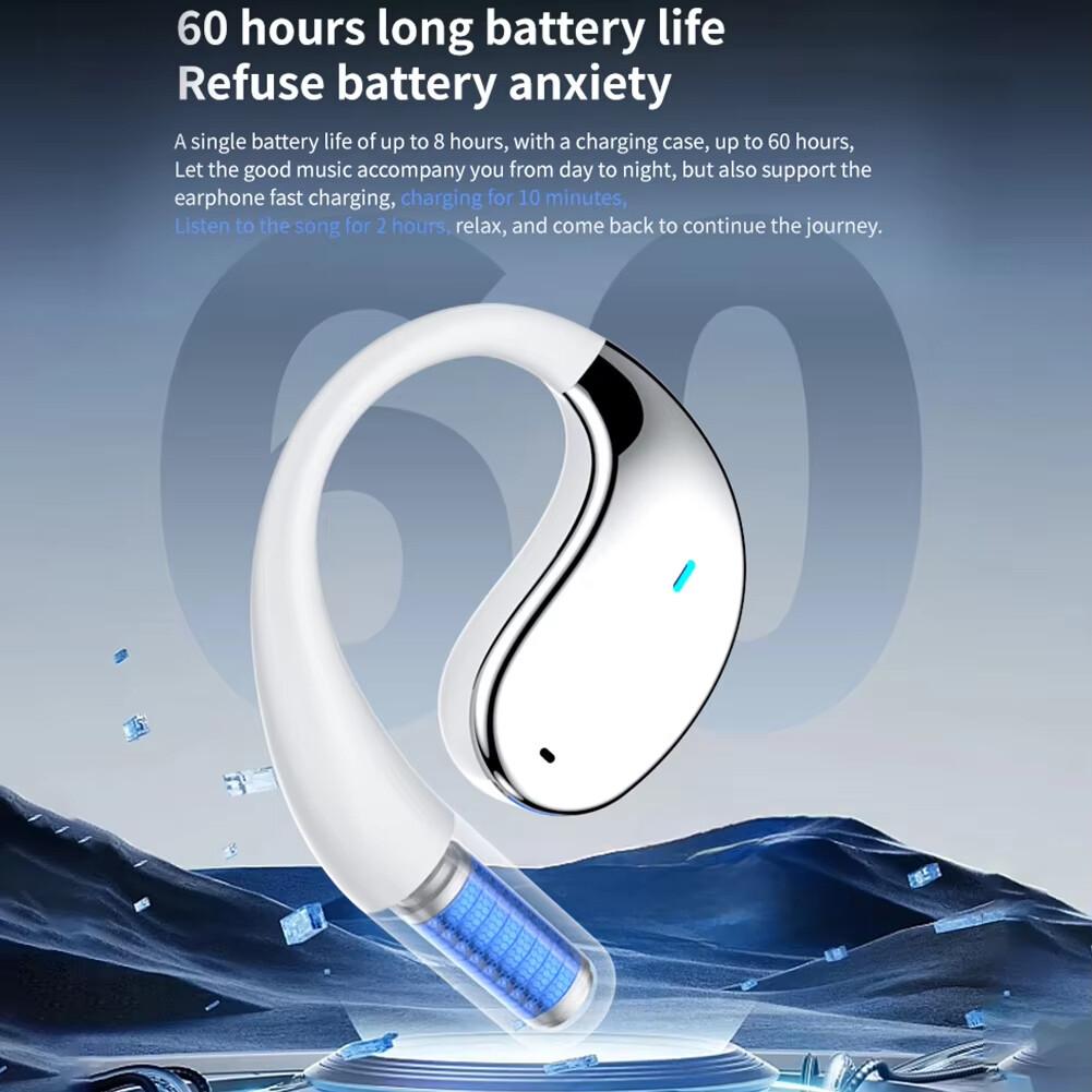 AI Vertaling Oordopjes Draadloze Bluetooth 5.4 Oortelefoons 144 Talen Realtime AI Vertalende Koptelefoon HIFI Bass ENC Ruisonderdrukkende Headsets