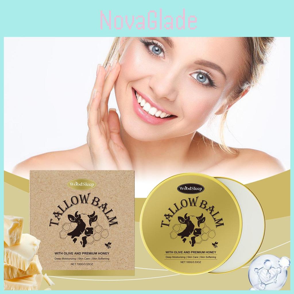 Woodsleep Multi-functional Cow Fat Moisturizing Cream For Deep Hydration And Skin Nourishment