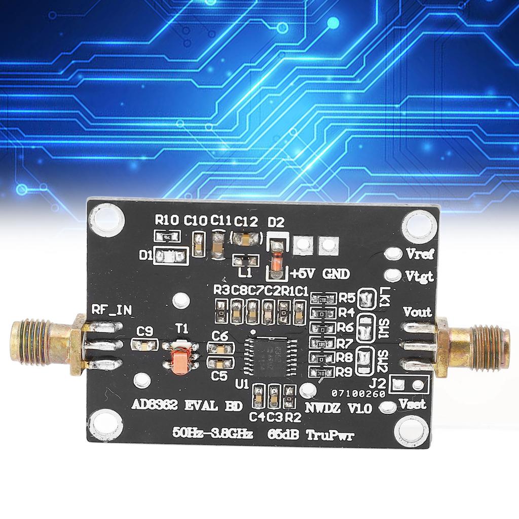 50hz to 3.8GHz RMS DC Module 65dB RMS Detection RMS DC Converter Board 3.3‑5V