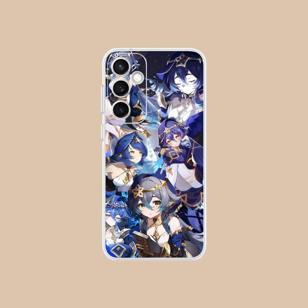

Game GI Layla Mobile Phone Case for Samsung Galaxy S25 S24 S23 S22 S21Plus FE Ultra Clear Colorful Cover Pretty Cellphones Galaxy S22 Ultra 5G