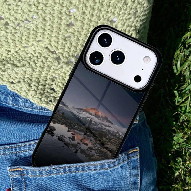Star Lake Mountains Phone Case For iPhone 17 AIR 16 Pro Max 15 14 Pro 11 12 13 Shockproof Silicone Cover