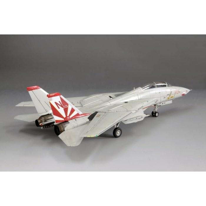 FineMolds 1/72 Jet Serie Amerikanische F-14A Tomcat Jolly Rogers/Sundowners Plastikmodell FF10 (Flugzeug) Vorgefärbt Maßstab 1/72