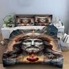 Sacred Heart Jesus Artwork Bedding Duvet Cover Set  (1*Duvet Cover 2*Pillowcases, without duvet insert)