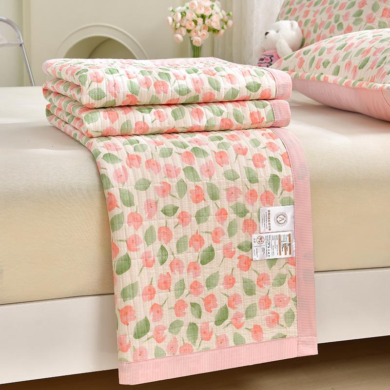 

Четыре сезона 2-стороннее покрывало для кровати 3-х частей моющиеся покрывала 230cmx250cm