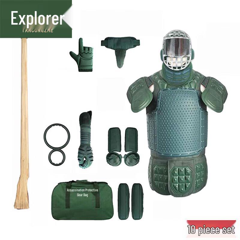 10-Piece Combat Training Protective Gear Set