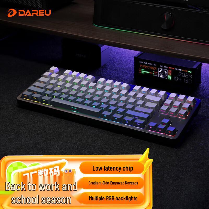 

Dareu EK87pro Tri-Mode 87-Key Hot-Swappable Gasket Mechanical Keyboard