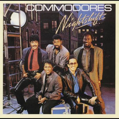 LP Record COMMODORES  Nightshift M6124 Motown 1985 Canada SoulFunk Used