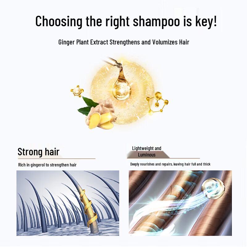 LK Ginger Anti-Breakage Strengthening Shampoo