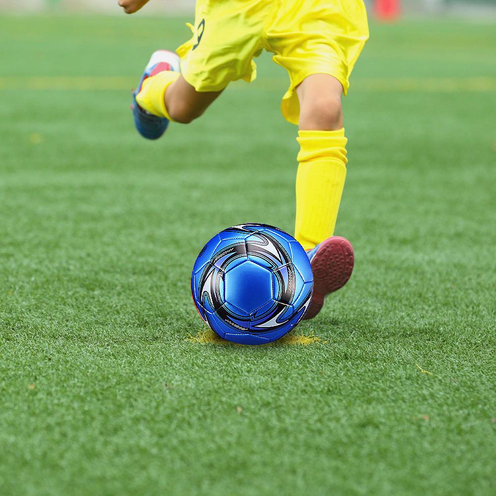 Größe 5 Maschinengenähter Fußball Wasserdichter aufblasbarer Sportball PVC Professioneller Fußball für Sportspiel