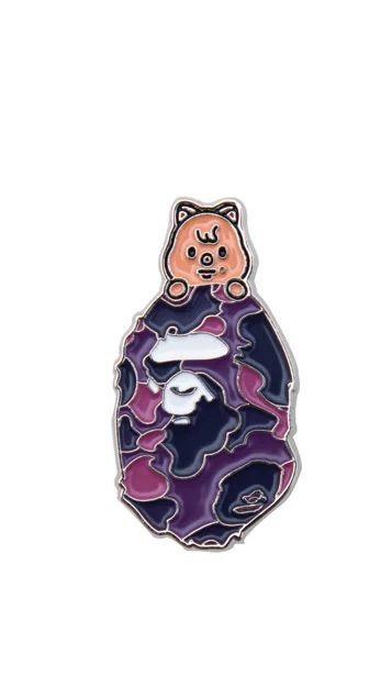 

[USED] BAPE X STRAY KIDS HAN QUOKKA METAL PIN