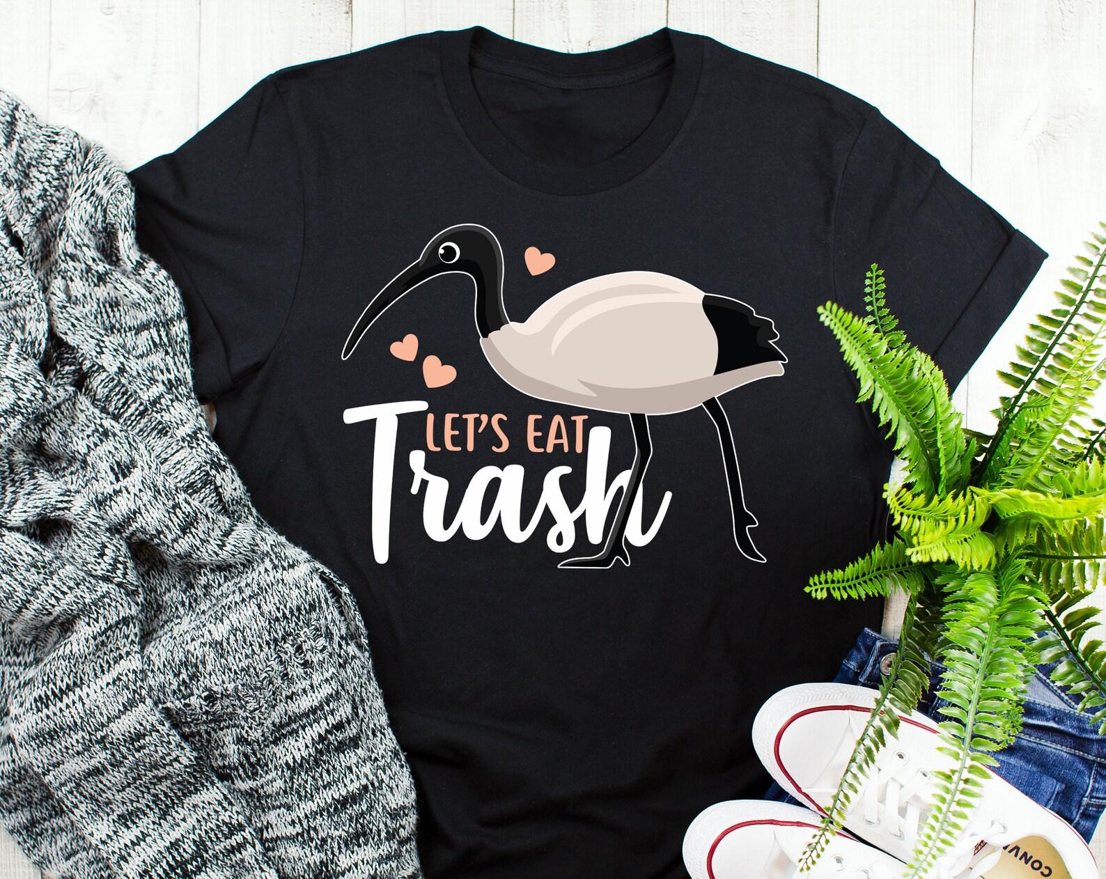 Funny Bin Chicken Shirt,  , Australian White Ibis Lover Gift, Cute Animal Meme T-shirt, Straya, Melbourne, Sydney, Bin Juice, Trash 100