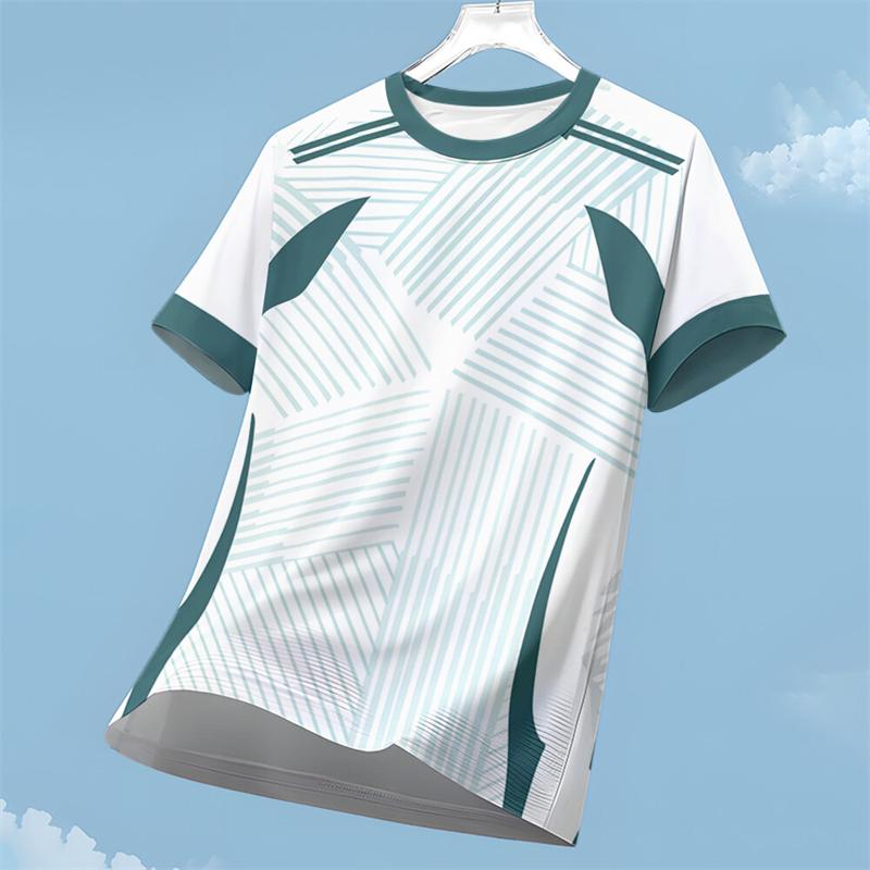 Men's Quick Dry Short Sleeve Sports T Shirt Fitness Running Badminton Sportswear T-shirt Summer Trendy Outdoor Breathable Tees