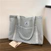 2025 One-Shoulder Transparent Mesh Tote Bag - Large Capacity Beach/Shopping Bag