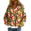 Shengmiao Women's 3D Print Cardigan: 2026 Early Spring/Autumn Knitwear