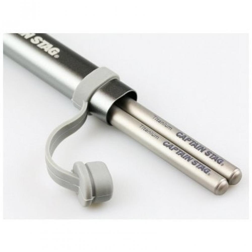 Captain Stag Titanium Chopsticks Uh 3004