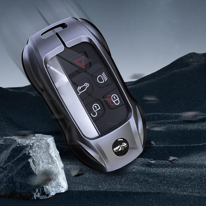 Car Key Case Shell Cover Fob for Land Rover Range Rover Sport Evoque Freelander Velar Discovery 4 LR2 LR4 for Jaguar XJ XF XJL