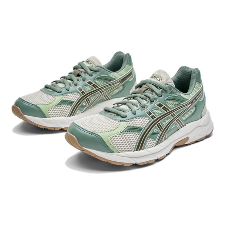 New Asics GEL CONTANA GS Breathable Rebound Support Low Top Running Shoes Green Kids' 1014A371-300
