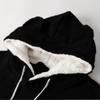 Women's Fashion Casual Top Solid Color Long Sleeve Pet Pocket Hoodie Sweatshirt