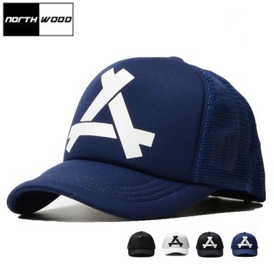 Northwood Summer Hip Hop Mesh Baseball Caps for Men Women Outdoor Breathable Sun Hat Summer Men's Trucker Hat