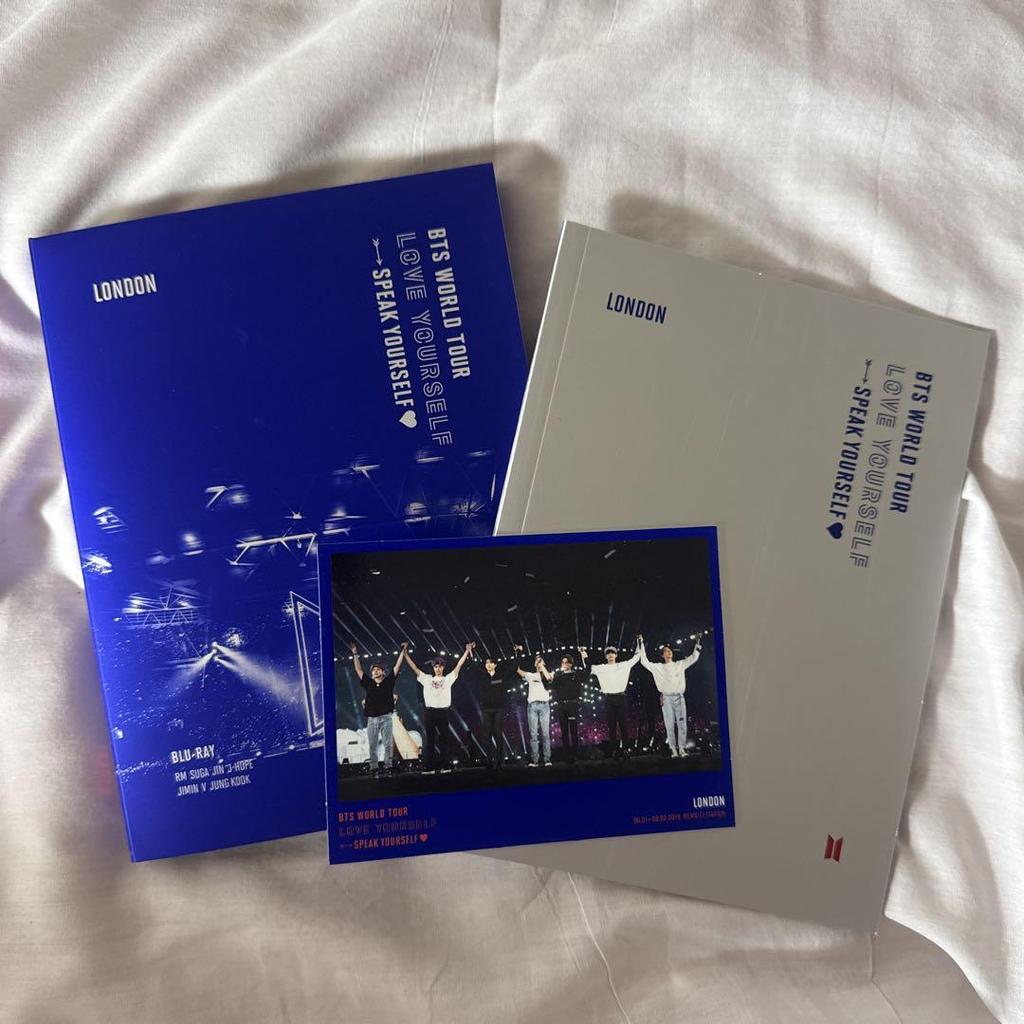 [USED] BTS LOVE YOURSELF Blu-ray London