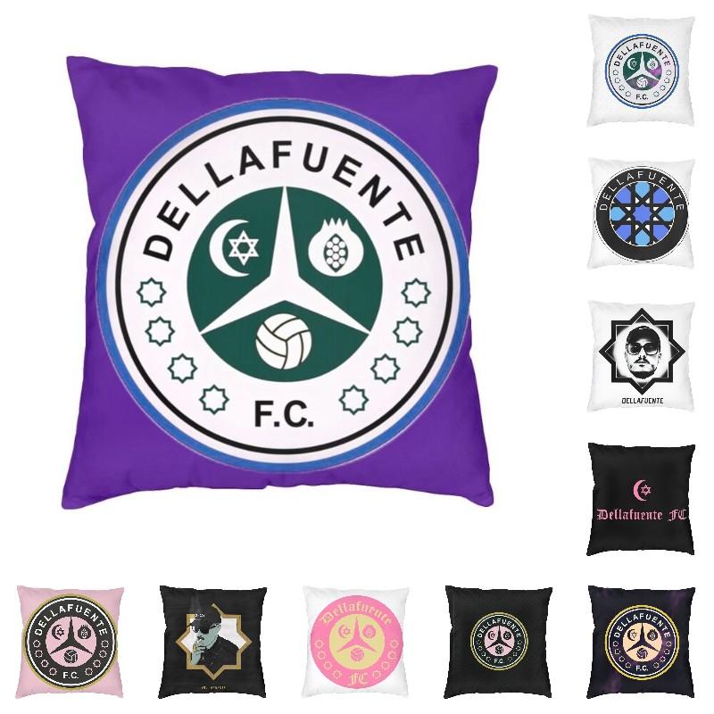 

Элегантный стиль Современный Dellafuente FC Чехол на подушку для дивана Полиэстер Хип-хоп Рок Бросок Наволочка Домашний Декор Наволочка