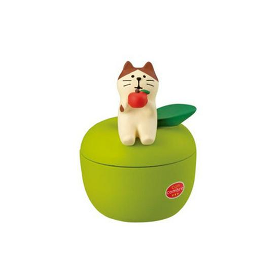 

Zakka Cat Fruit Message Clip & Stamp Holder - Pen Storage & Graduation Gift Ornament