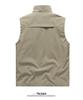 Men's Outdoor Quick-Drying Multi-Pocket Fishing & Mountaineering Vest - Waterproof & Sleeveless