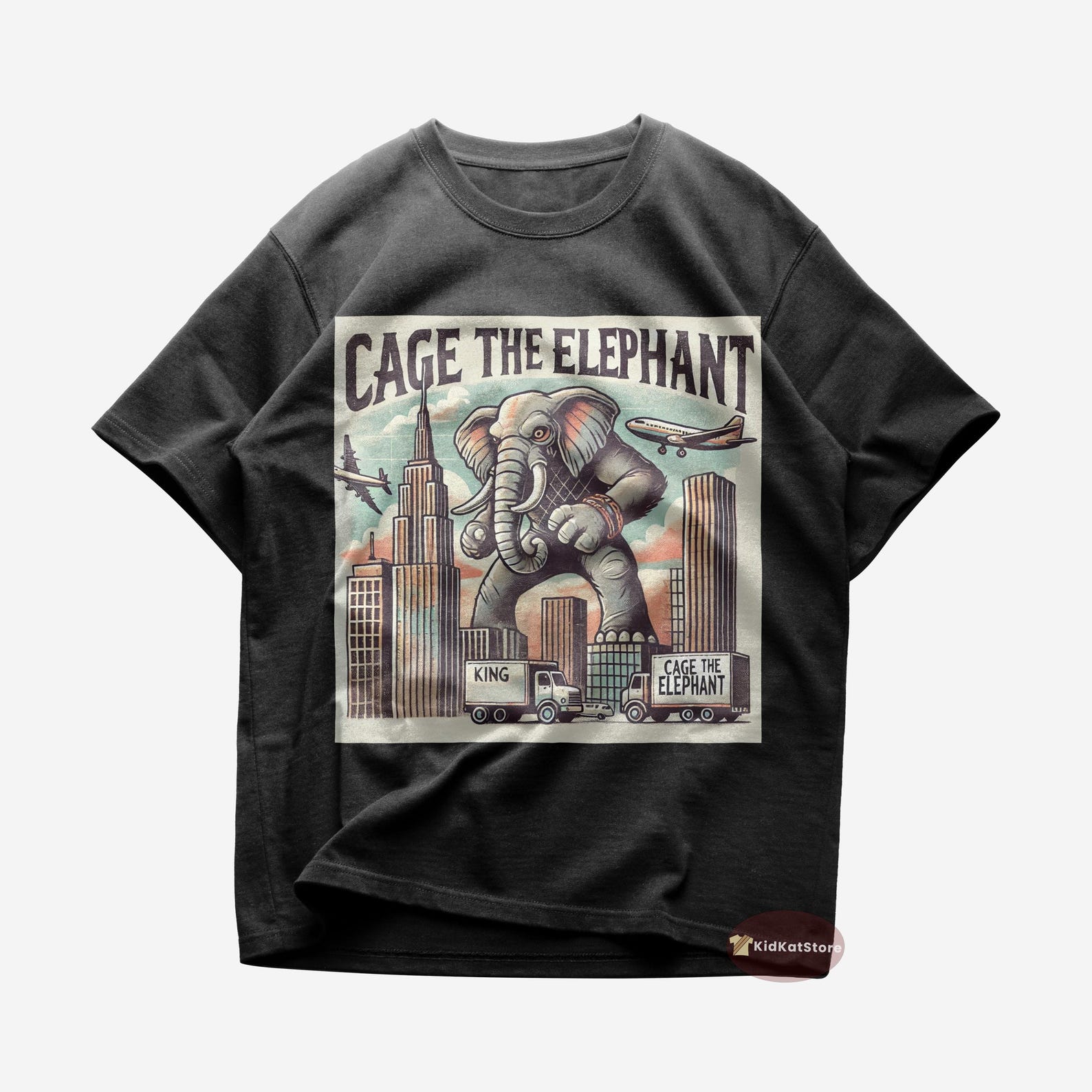 Cage The Elephant T shirt - Cigarette Daydreams - Cage The Elephant Merch - Unisex Rock Tee - Gift for Rock Lovers - Premium Music Apparel 4XL
