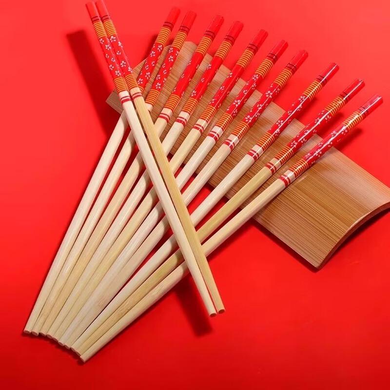 Red Disposable Celebration Chopsticks