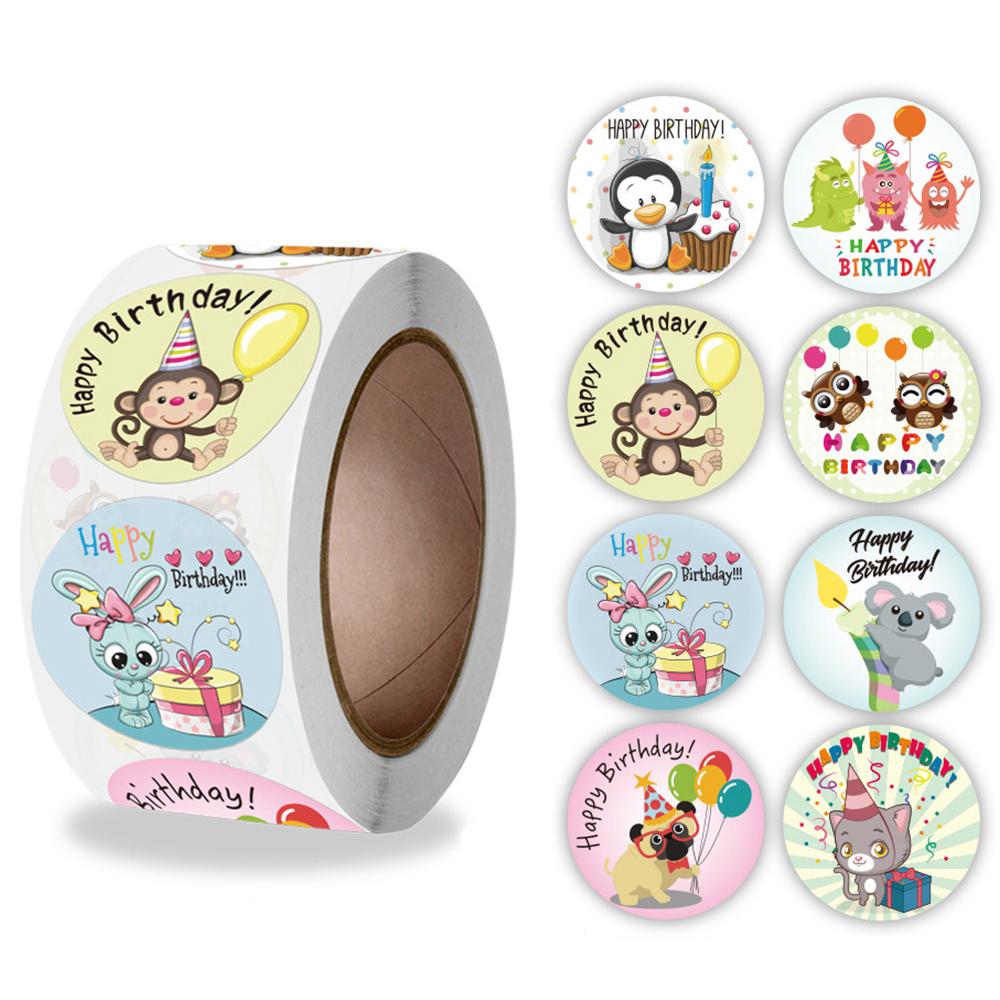 Custom Items Custom Label Sticker Happy Birthday Scrapbooking & Stamping X080