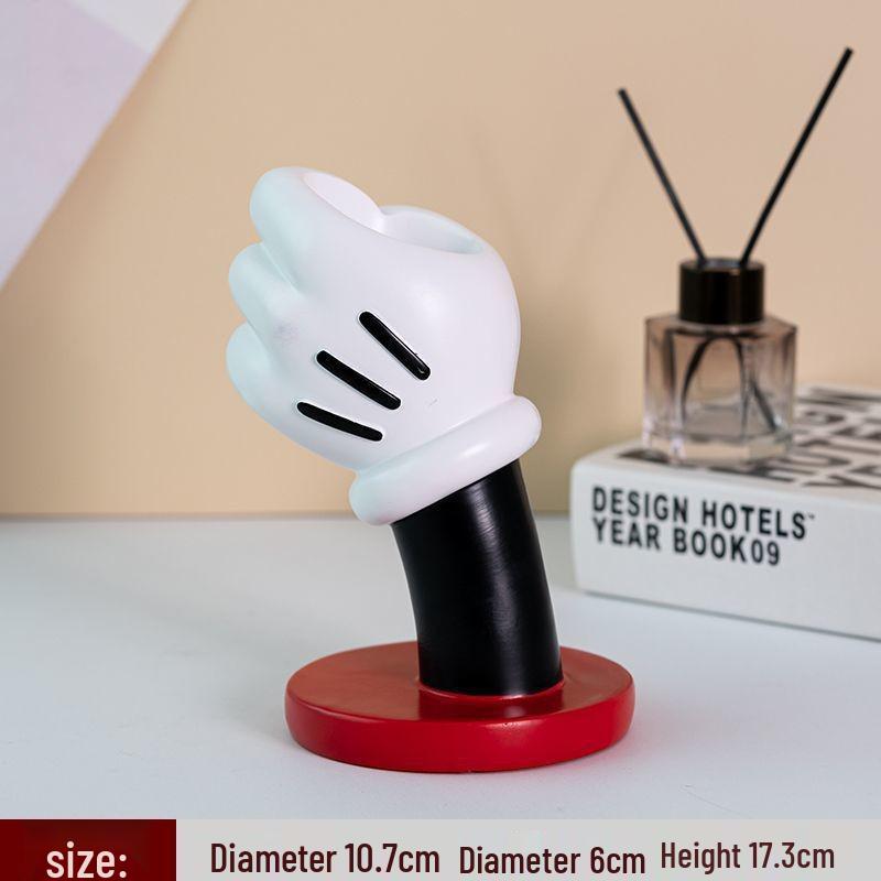 Qiqi Mi Cute Cartoon Pen Holder: Multifunctional Desktop Ornament and Fountain Pen for Students