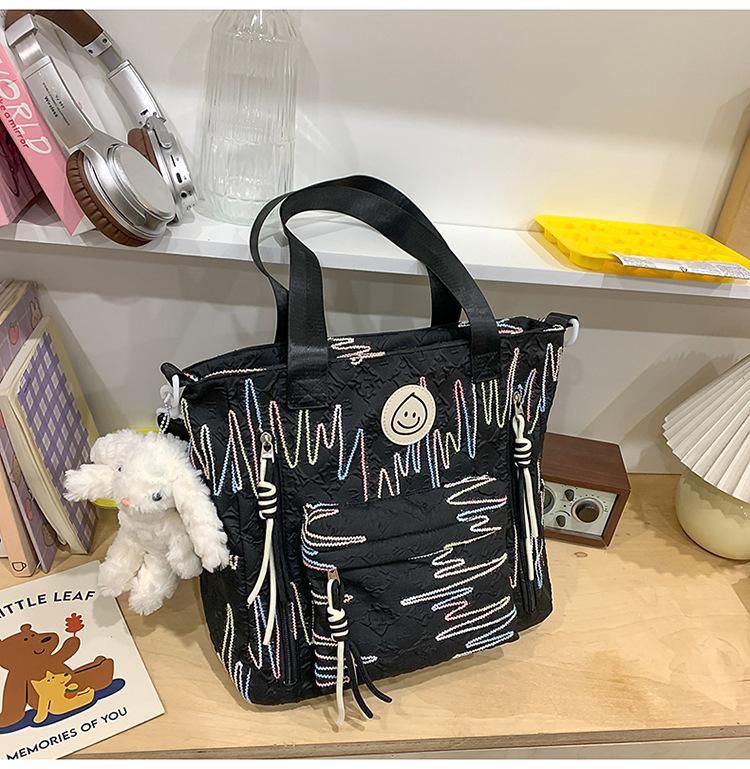 School Bag New High Value Ins Japanese Backpack Cute Casual Simple Large Capacity School Bag Versatile Commuter Make-up Bag