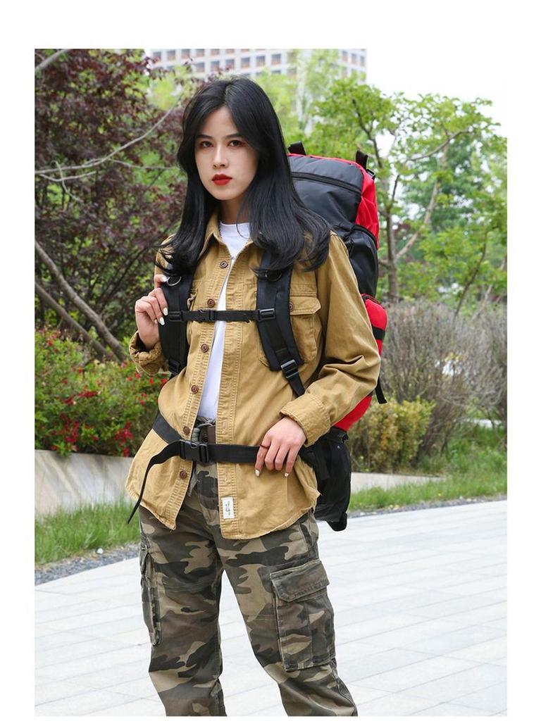 90L Unisex Travel Backpack: Spacious Outdoor, Camping & Hiking Bag