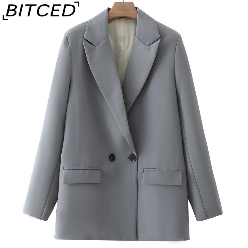 BITCED Women's Spring/Autumn Fashionable Casual Blazer