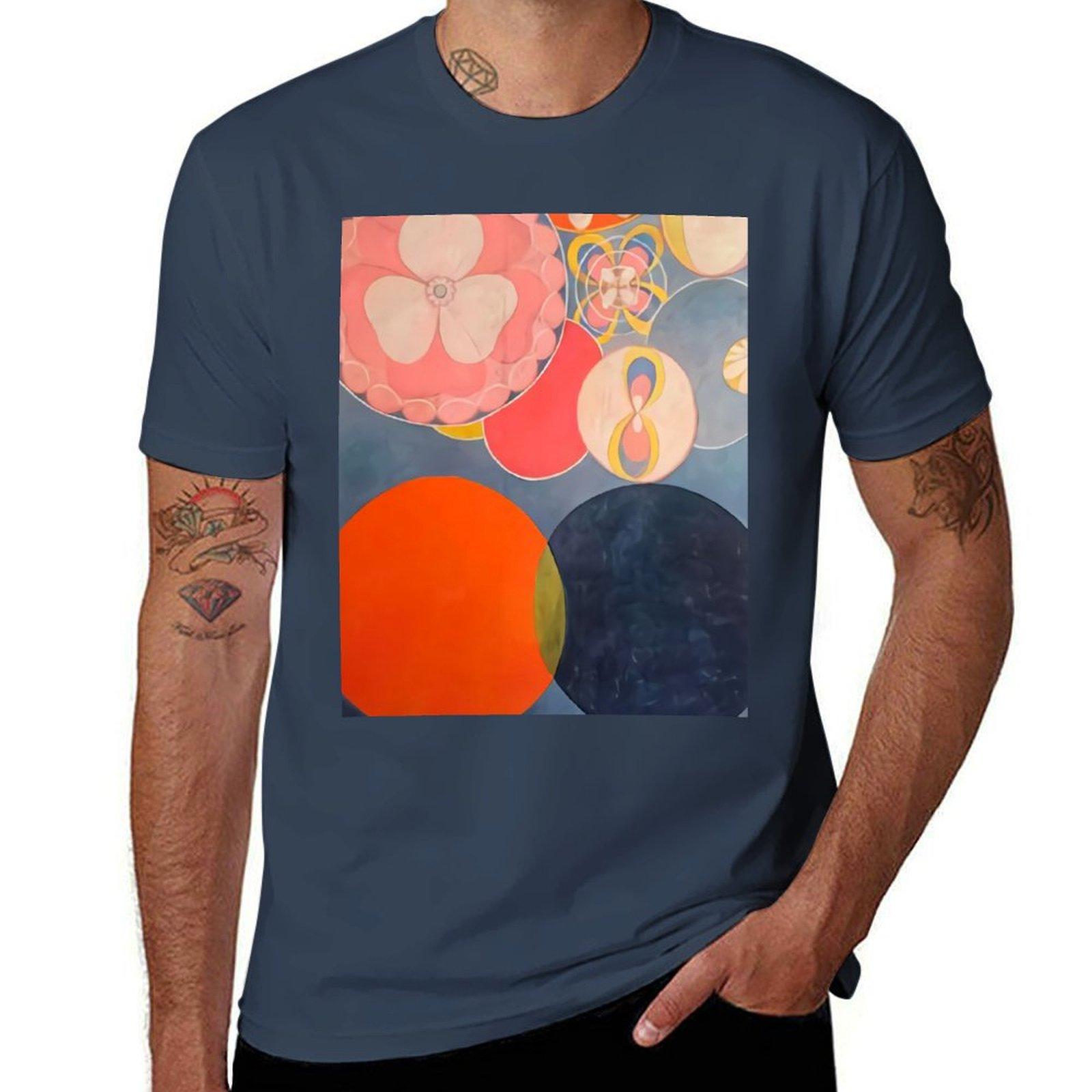 cotton Hilma t oversize tshirt 100% af T-Shirt shirts anime Klint S