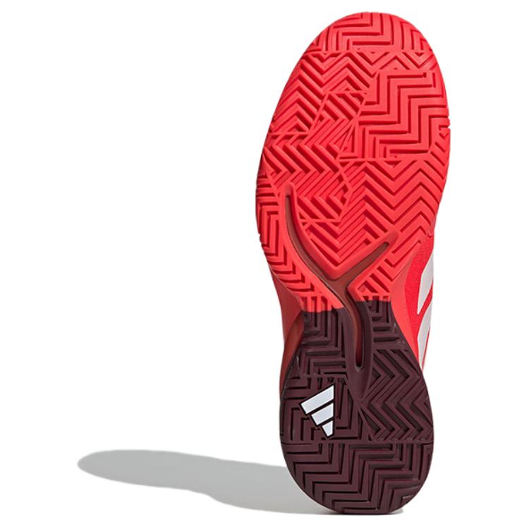 Adidas Adizero Cybersonic 2 Comfortable Durable Low-Top Tennis Shoes Men Sneakers Red IE1378