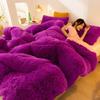 Thick Mink Fur Lamb Fur Warm Winter Comforter Soft Double-sided Velvet Quilted Cotton Quilt Lightweight Fluffy and Elastic Duvet
