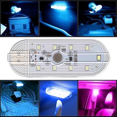 Car Roof Magnets Ceiling Lamp USB Rechargeable High Brightness Auto Reading Lamp