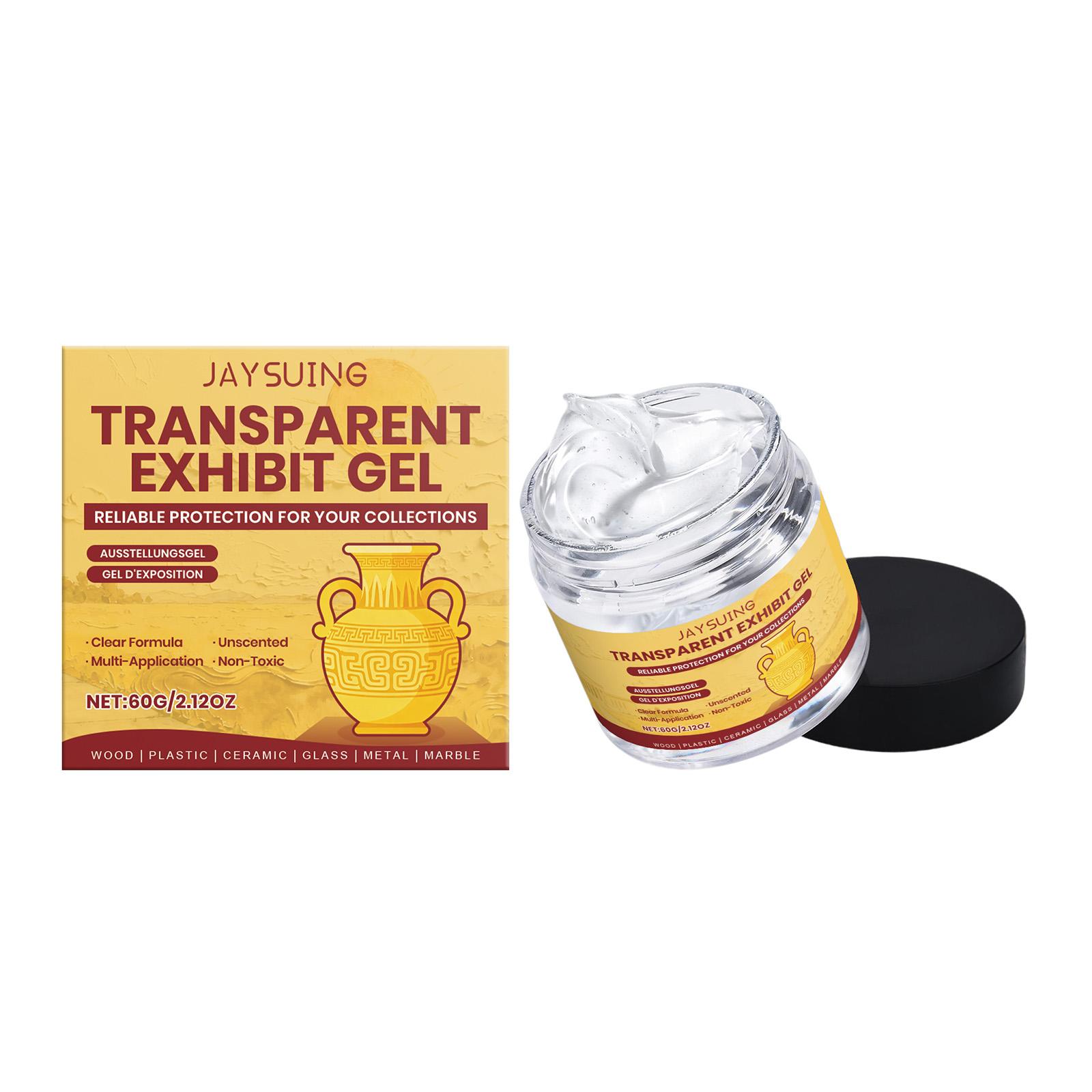 

Transparent Exhibition Gel Provide Reliable Protection Repeated Use Multiple Times Multi-purpose Collections Protective Adhesive 60g Boxed