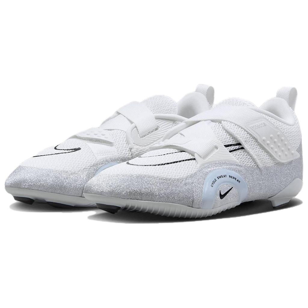 Nike SuperRep Cycle 2 Next Nature Premium Pure Platinum Sclipici Adidași Damă Alb Summit-White Negru FZ2117-100