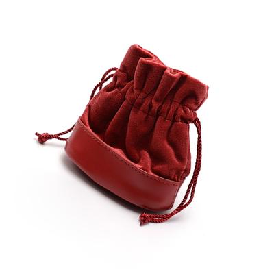 Premium Velvets And PU Tarots Card Dices Pouches With Drawstring Closure For Tabletops Game Accessories Storage