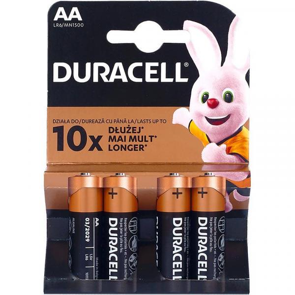 DURACELL R6 AA alkaline battery 4 pcs