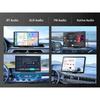 Imagebon 9" 4K Dashcam Wireless CarPlay & Android Auto Car DVR GPS Navigation Night Vision Dual Lens WiFi AUX FM