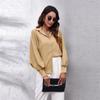2022 Spring Autumn Casual Long Sleeve Ladies Buttons Tops Loose Chiffon Harajuku ShirtsFashion Women's Lantern Sleeve Blouse