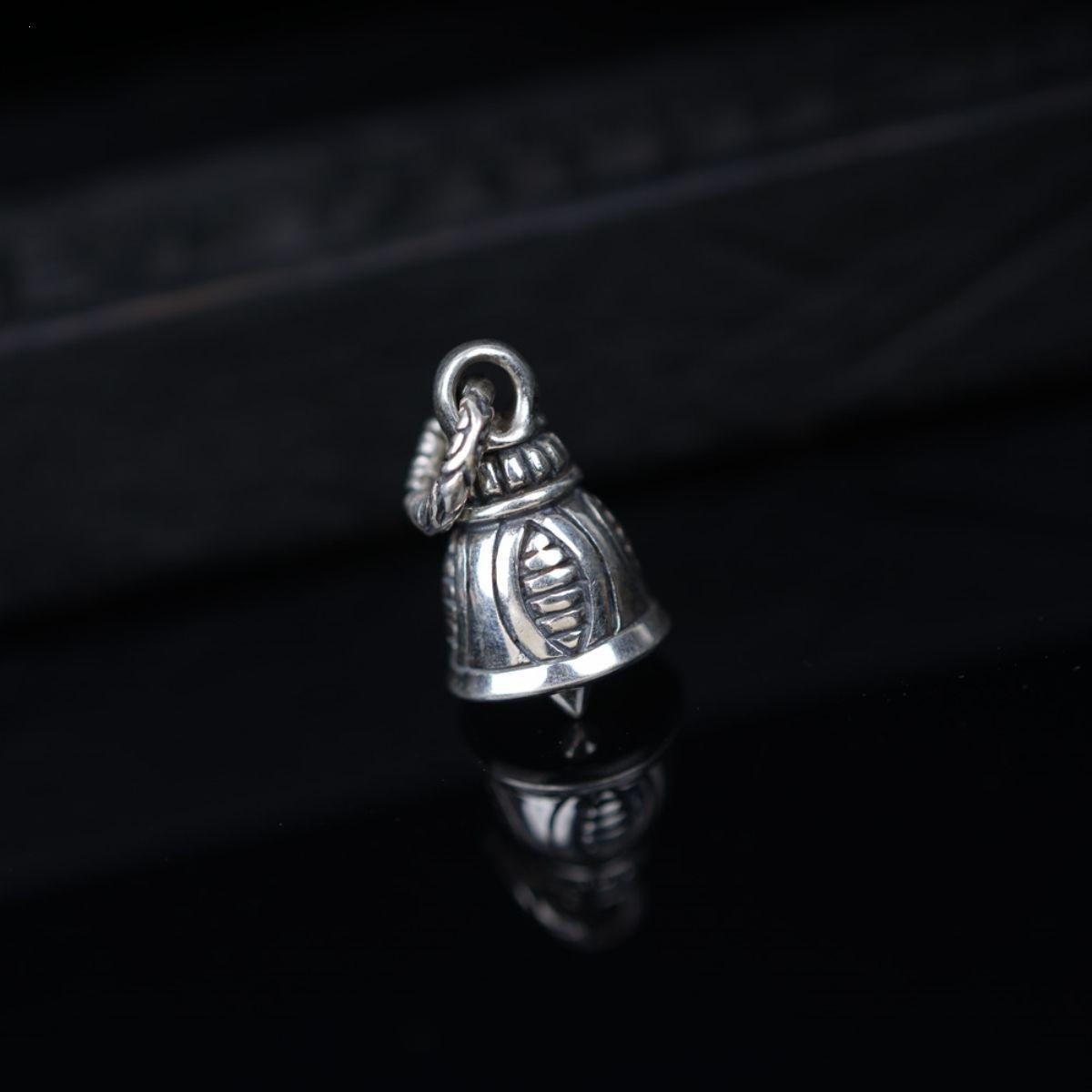 Retro Tibetan Mantra Bell Pendant Necklace & Charm Bracelet Accessory 12mm