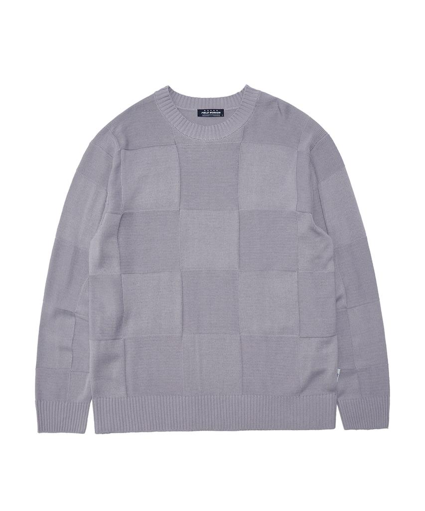 FIELDWORKER Checkerboard Organization Pullover [3 Color]