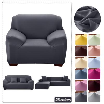 Stretch Solid Color Sofa Slipcover Elastic Sofa Covers For Living Room Funda Sofa Chair Couch Cover Home Decor 1 /2 /3 /4 -Seater