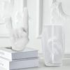 Hand Shaped Silicone Mold Clenched Fist Rock Gesture Scented Candle Mold DIY Resin Clay Arts Crafts For Home Decor Aromatherapy