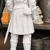 3D Printed Medieval Knight Sentinel Statue, Dark Fantasy Armor Warrior Sculpture, Gothic Tabletop Figurine for Office Home Decor Gift
