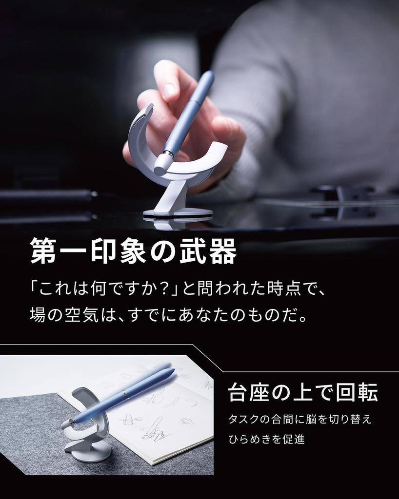 Novium Hoverpen Future Ballpoint Pen In Blue Box